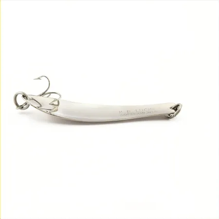 K-B Lucky Superior Spoon, Nickel, 3/5 oz (17 g), Wis Stamp, #24771