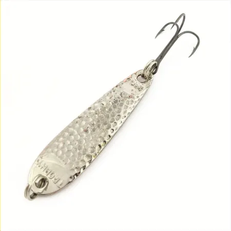 Acme Trophy T-340 Spoon, Hammered Nickel, 3/4 oz (21 g), #24776