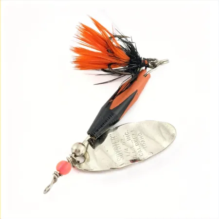 Glen Evans Shyster, Nickel/Red/Black, 1/4 oz (7g), Dressed, #24777