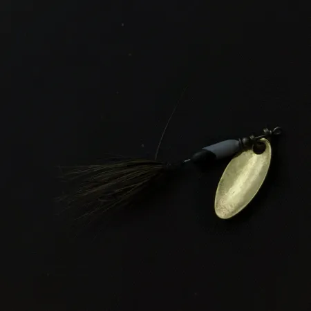 Worden's Rooster Tail 0 Spinner, Brass, 1/16oz (1.7g), #24778