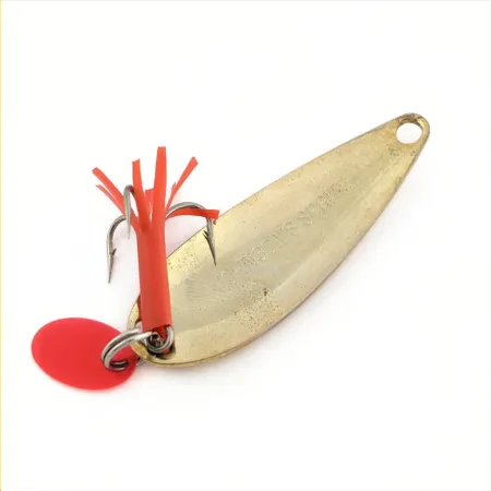 Vintage Johnson Sprite Spoon, Gold, 1/3 oz (10 g), Red Tail, #24781