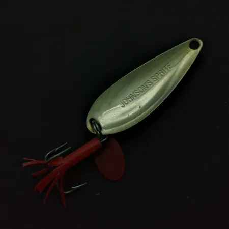 Vintage Johnson Sprite Spoon, Gold, 1/3 oz (10 g), Red Tail, #24781