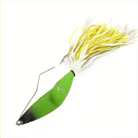 Barney Spoons Weedless Spoon, Green, 1/2 oz (14 g), Skirt, #24783