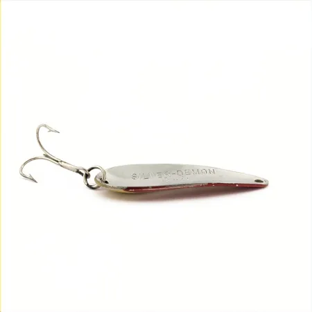 1930s Silver-Demon Pixie Spoon, Red/Nickel, 2/5 oz (11g), #24790