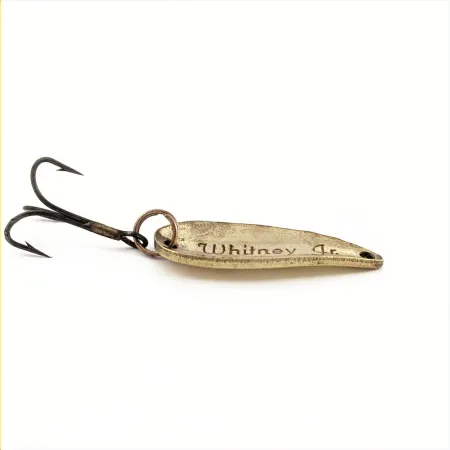 Vintage Whitney Jr Spoon, Brass, 3/16 oz (5.5 g), Stamped, #24797