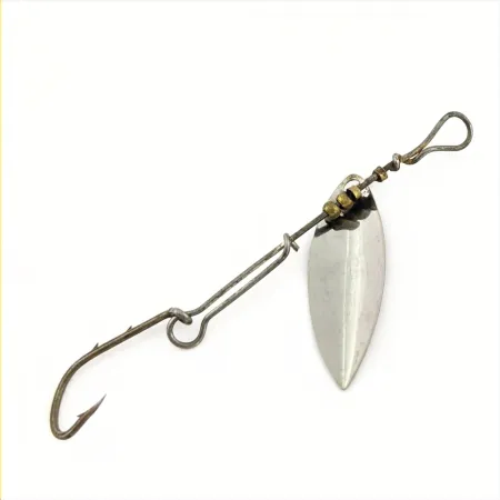Vintage McDonald Willow Leaf Spinner, Nickel, 1/32 oz (0.7 g), #24802