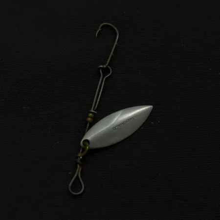 Vintage McDonald Willow Leaf Spinner, Nickel, 1/32 oz (0.7 g), #24802