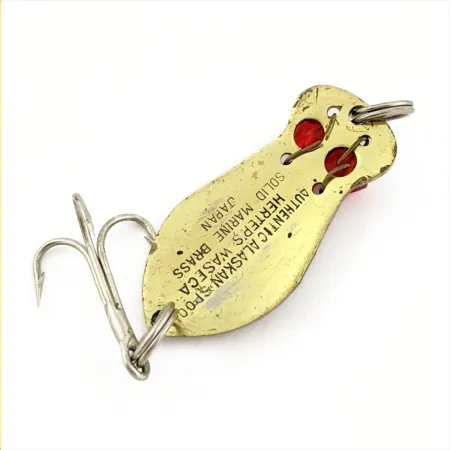 Herter's Authentic Alaskan Spoon, Nickel/Gold, 1/4 oz (7 g), #24805