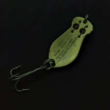 Herter's Authentic Alaskan Spoon, Nickel/Gold, 1/4 oz (7 g), #24805