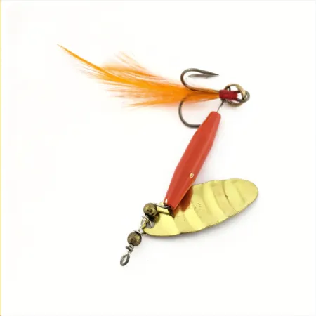 Vintage Worth #301 Spinner, Red Black Gold, 1/3 oz (9g), #24813