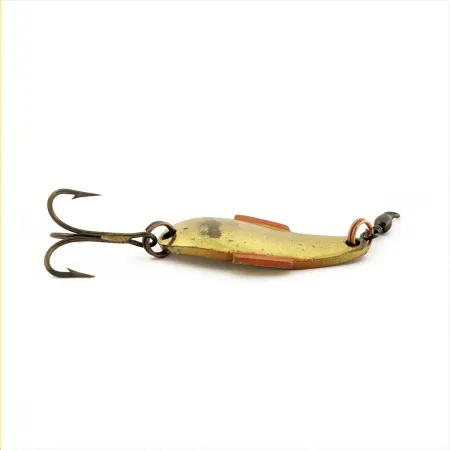 Abu Record Little Daffy Spoon, Gold/Red, 1/4 oz (7g), Sweden, #24815