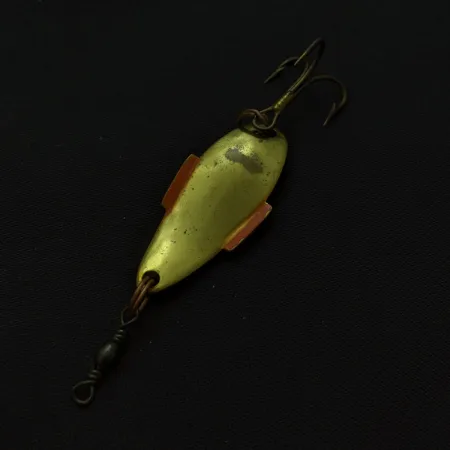 Abu Record Little Daffy Spoon, Gold/Red, 1/4 oz (7g), Sweden, #24815