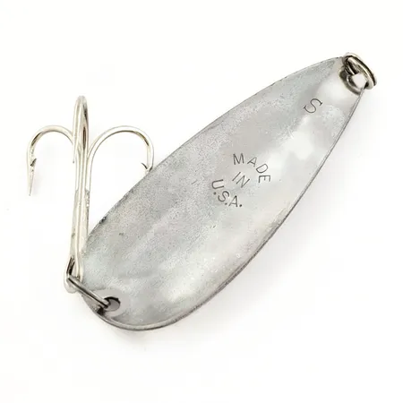 Worth Chippewa Steel Spoon, Nickel, 1/2 oz (14 g), Hammered, #25182