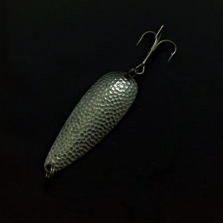 Worth Chippewa Steel Spoon, Nickel, 1/2 oz (14 g), Hammered, #25182
