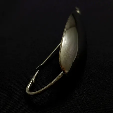 Vintage Johnson Silver Minnow Spoon, Silver, 3/4oz (21g), #25184
