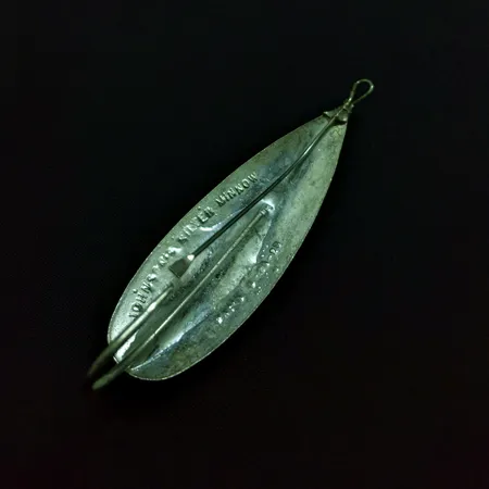 Vintage Johnson Silver Minnow Spoon, Silver, 3/4oz (21g), #25184