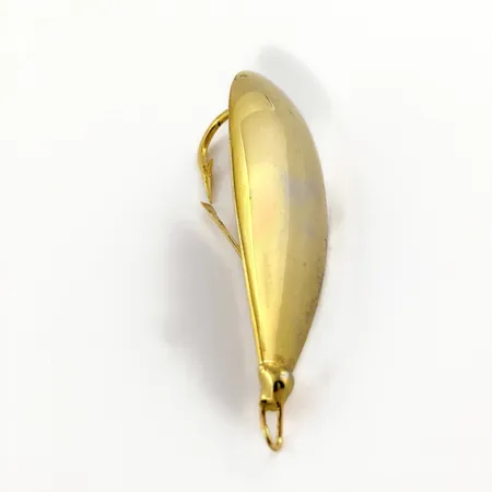Vintage Johnson Silver Minnow, Gold, 2/5 oz (12 g), Weedless, #25185
