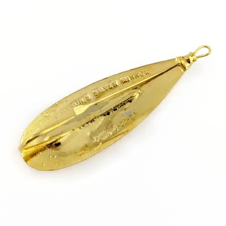 Vintage Johnson Silver Minnow, Gold, 2/5 oz (12 g), Weedless, #25185