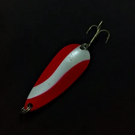 Mister Twister Sonic Spoon, Red White Silver, 1/2 oz (14 g), #25190