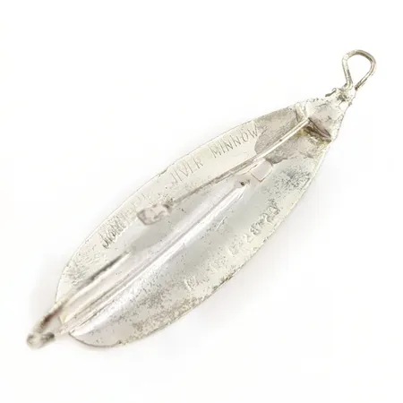 USA Johnson Silver Minnow, Silver, 1/3 oz (9 g), Weedless, #25192