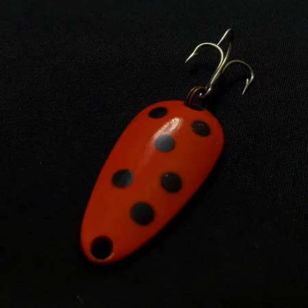 Len Thompson #8 Spoon, Lady Bug, 1/4 oz (7 g), Brass Back, #25196