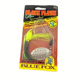 Blue Fox Black Flash Rattlin  Spinnerbait 