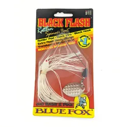 Blue Fox Black Flash Rattlin  Spinnerbait 