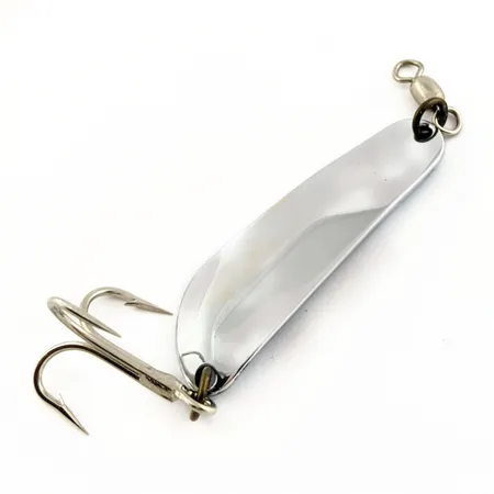 Luhr Jensen Limpet Jig, Nickel Blue, 3/5 oz (16 g), Swivel, #25199