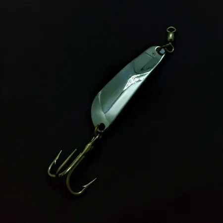 Luhr Jensen Limpet Jig, Nickel Blue, 3/5 oz (16 g), Swivel, #25199