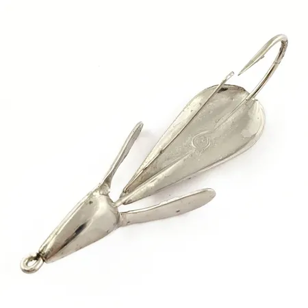 Panther Martin Weedless Weed Wing, Nickel, 1/4 oz (7 g), #25200