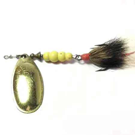 Vintage Mepps Aglia, 1/2oz Brass spinning lure #0011