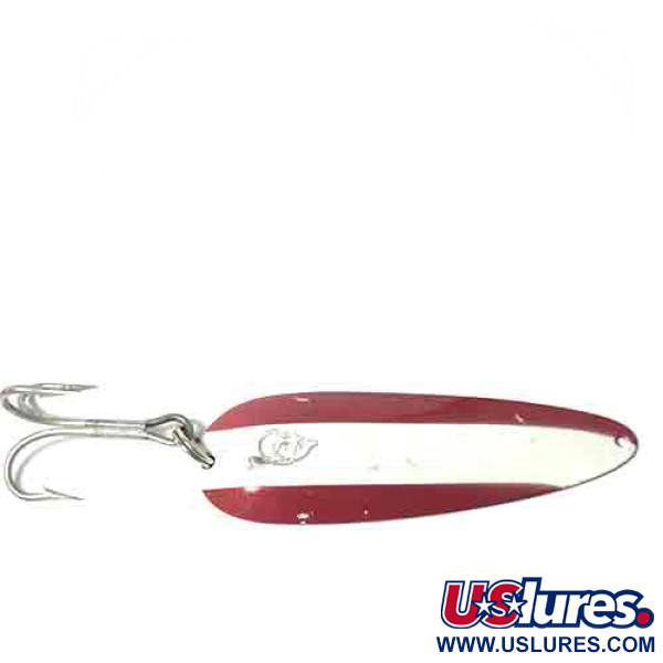 Vintage  Eppinger Dardevle, 1oz Red / White fishing spoon #0022