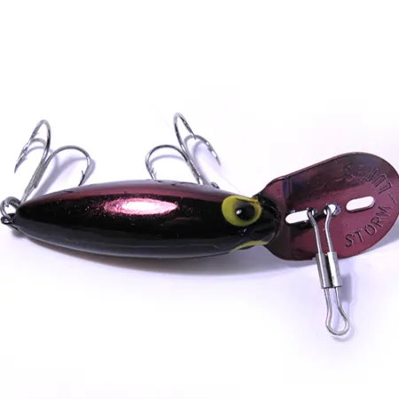  Storm Thin Fin Hot N Tot, 1/4oz Dark Red / Metallic fishing lure #0039