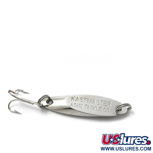 Vintage  Acme Kastmaster , 1/8oz Nickel fishing spoon #0053