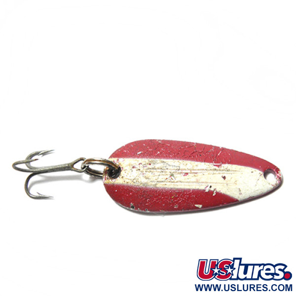 Vintage  Eppinger Dardevle Midget, 3/16oz Red / White fishing spoon #0059