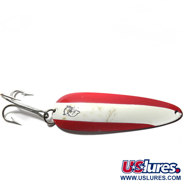 Vintage  Eppinger  Dardevle, 1oz Red / White fishing spoon #0062