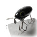 Vintage   Fred Arbogast Jitterbug, 1/3oz Black fishing lure #0075