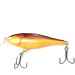 Vintage   Rapala Shallow Shad Rap 08, 1/3oz Brown / Yellow JP fishing lure #0083