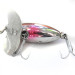 Vintage   Fred Arbogast Jitterbug, 1/4oz Black / Nickel / Pink fishing lure #0085