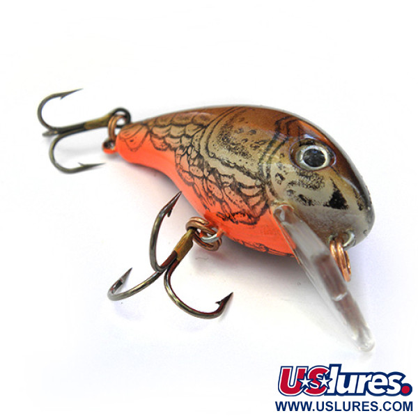 Vintage Mann's Bait Mann's BABY X, 2/5oz Brown Shrimp fishing lure #0091