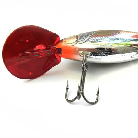 Vintage Storm Hot'N Tot, 2/5oz Blue / Silver / Red fishing lure #0093