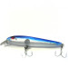 Vintage   Rebel Windcheater Minnow, 3/4oz Blue / Red / Silver fishing lure #0094