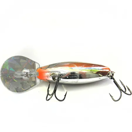 Vintage  Storm Hot'N Tot, 2/5oz Natural / Rainbow Hologram Lip fishing lure #0095