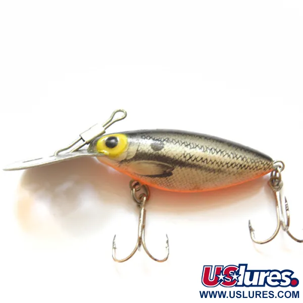 Vintage Storm Hot'N Tot, 1/4oz Natural / Orange fishing lure #0106