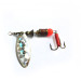 Vintage   Mepps Aglia Long 1, 3/16oz Steel / Hologram spinning lure #0134