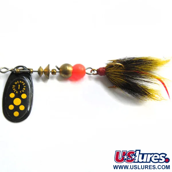 Mepps Black Fury 1 Dressed (with tail)