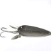 Vintage  Eppinger Dardevle Imp Klicker, 2/5oz Fluorescent Green / Pearl White fishing spoon #0153