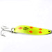 Vintage  Eppinger Dardevle Cop-E-Cat, 1/2oz Fluorescent Green / Red fishing spoon #0165