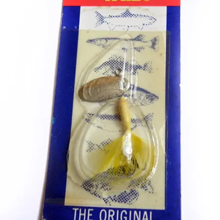 Yakima Bait Worden’s Original Rooster Tail, 3/64oz Yellow spinning lure #0182