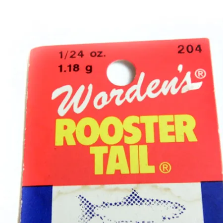 Yakima Bait Worden’s Original Rooster Tail, 3/64oz Yellow spinning lure #0182